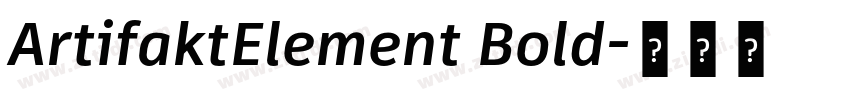 ArtifaktElement Bold字体转换 ArtifaktElement Bold字体转换